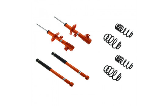 Suspension Kit, coil springs / shock absorbers STR.T KIT