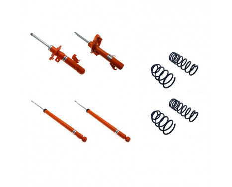 Suspension Kit, coil springs / shock absorbers STR.T KIT