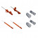 Suspension Kit, coil springs / shock absorbers STR.T KIT