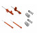 Suspension Kit, coil springs / shock absorbers STR.T KIT