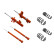 Suspension Kit, coil springs / shock absorbers STR.T KIT