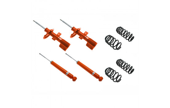 Suspension Kit, coil springs / shock absorbers STR.T KIT