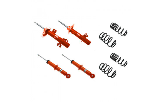 Suspension Kit, coil springs / shock absorbers STR.T KIT