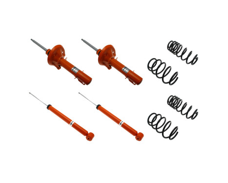Suspension Kit, coil springs / shock absorbers STR.T KIT