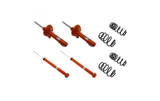 Suspension Kit, coil springs / shock absorbers STR.T KIT