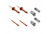 Suspension Kit, coil springs / shock absorbers STR.T KIT