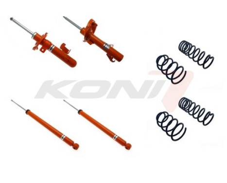 Suspension Kit, coil springs / shock absorbers STR.T KIT, Image 2