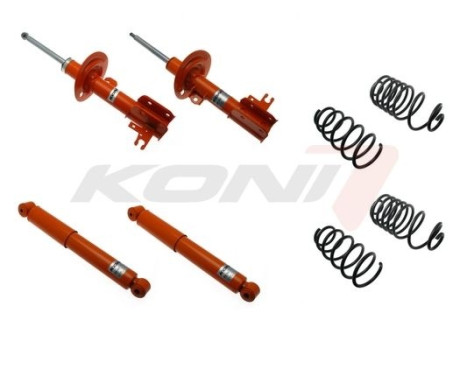 Suspension Kit, coil springs / shock absorbers STR.T KIT, Image 2