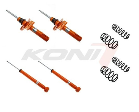 Suspension Kit, coil springs / shock absorbers STR.T KIT, Image 2