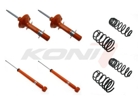 Suspension Kit, coil springs / shock absorbers STR.T KIT, Image 2