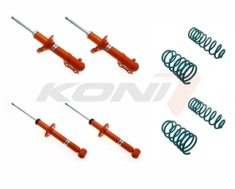 Suspension Kit, coil springs / shock absorbers STR.T KIT, Image 2