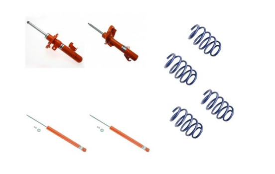Suspension Kit, coil springs / shock absorbers STR.T KIT, Image 2