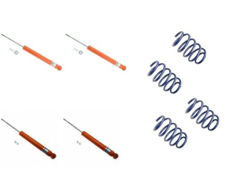 Suspension Kit, coil springs / shock absorbers STR.T KIT, Image 3