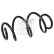 Chassis spring 196203 FEBI