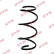 Chassis spring RA1569 Kayaba
