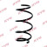 Chassis spring RA1578 Kayaba
