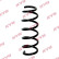 Chassis spring RA1598 Kayaba
