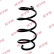 Chassis spring RA1682 Kayaba