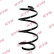 Chassis spring RA1709 Kayaba