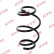 Chassis spring RA1712 Kayaba