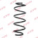 Chassis spring RA2167 Kayaba