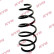 Chassis spring RA4037 Kayaba