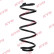 Chassis spring RA5551 Kayaba