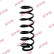 Chassis spring RA5816 Kayaba