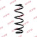 Chassis spring RA5857 Kayaba