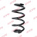Chassis spring RA5861 Kayaba