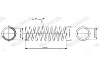 Chassis spring SP4972 Monroe
