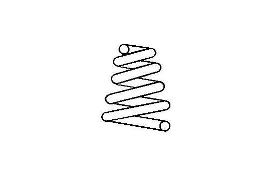 Coil Spring 996 563 Sachs, Image 2