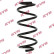Coil Spring K-Flex RA5266 Kayaba, Thumbnail 2