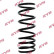 Coil Spring K-Flex RA5713 Kayaba, Thumbnail 2