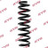 Coil Spring K-Flex RA7058 Kayaba