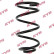 Coil Spring K-Flex RC2828 Kayaba, Thumbnail 2