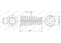 Coil Spring MONROE OESpectrum SPRINGS SP0748