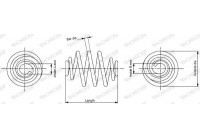 Coil Spring MONROE OESpectrum SPRINGS SP2207