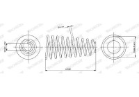 Coil Spring MONROE OESpectrum SPRINGS SP3533