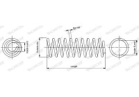 Coil Spring MONROE OESpectrum SPRINGS SP3662