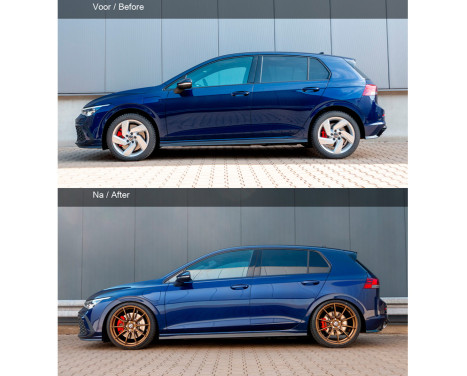 H&R Monotube Coilover set suitable for Volkswagen Golf VIII (CD) 1.4 eHybrid/GTE (Strut Ã˜ 55mm), Image 2