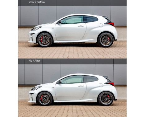 H&R Monotube Coilover suitable for Toyota Yaris GR 4WD (P21) 2020- VA25-45/AA25-45mm incl. High-Pe, Image 3