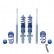 Bonrath Screw set Volkswagen Polo 6R 2009-