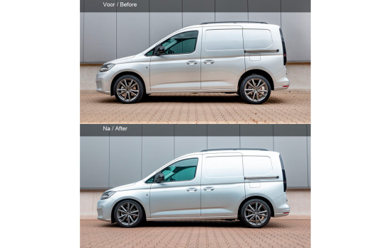 H&R Monotube Coilover set suitable for Volkswagen Caddy Cargo/MPV (SKN/SK) 2020- Ø55mm VA50-70/AA35, Image 3