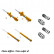 Suspension Kit, coil springs / shock absorbers SPORT KIT