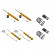 Suspension Kit, coil springs / shock absorbers SPORT KIT