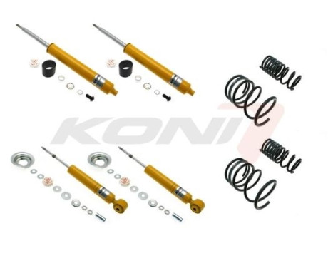 Suspension Kit, coil springs / shock absorbers SPORT KIT, Image 2