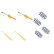 Suspension Kit, coil springs / shock absorbers SPORT KIT, Thumbnail 2