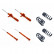 Suspension Kit, coil springs / shock absorbers STR.T KIT