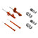 Suspension Kit, coil springs / shock absorbers STR.T KIT